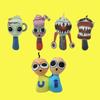 Новая плюшевая игрушка Sprunki из набора Orange Family Box «Клубничное мороженое», ритм-игра, периферийные устройства, детская подушка, подарок на день рождения.