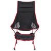 Стул для кемпинга из алюминиевого сплава с нейлоновой сеткой, легкий складной стул для рыбалки на открытом воздухе