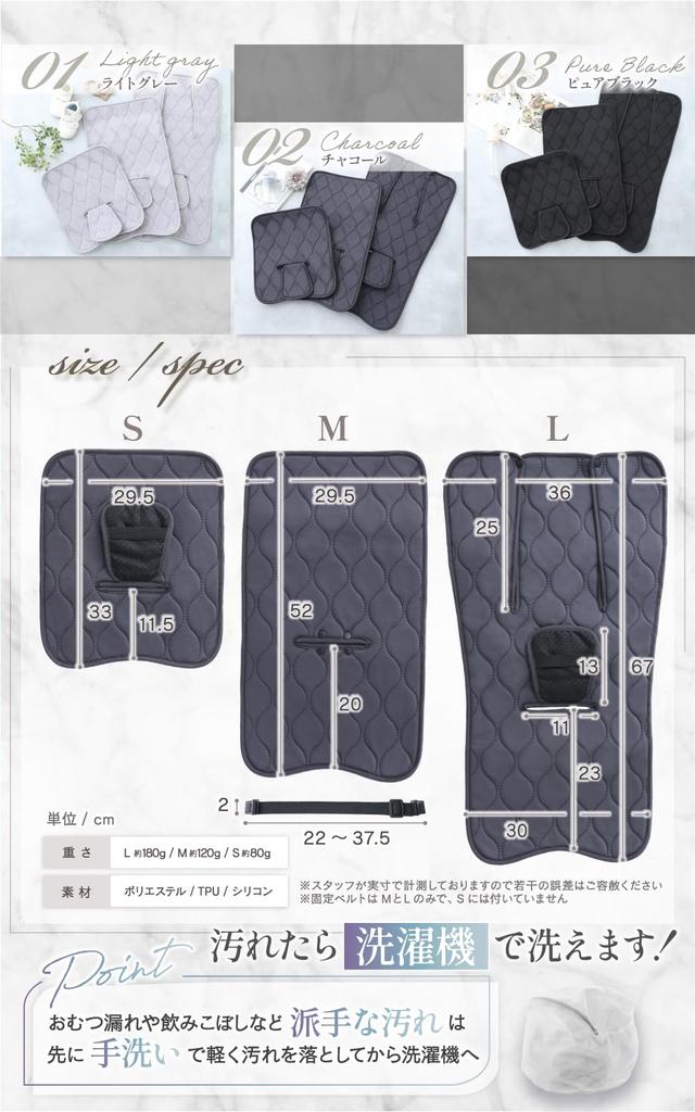 Liscia Waterproof Car Seat Cover by Nursery Waterproof Stroller Mat Cover with Design for Diaper Leakage and Urine Absorbs Water In Just 1 [Supervised