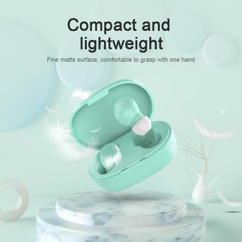Беспроводные наушники TWS, спортивные наушники Bluetooth 5.1 для смартфона, внутриканальные наушники с шумоподавлением и зарядным чехлом