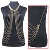 Sexy Body Chain Necklaces Tassel Alloy Long Necklace Female  Jewelry