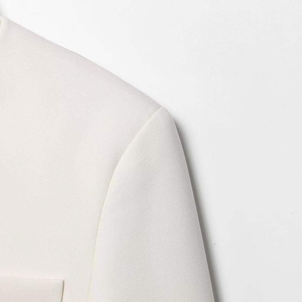 Женский модный повседневный короткий блейзер