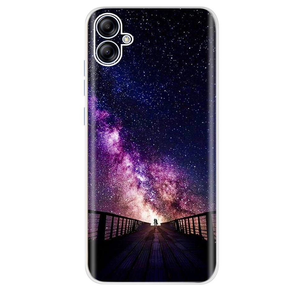 Для Samsung Galaxy A04e A04 A04S 2022 Милый чехол для телефона с принтом Для SamsungA04 A 04 04e SM-A042F A045F Мягкие силиконовые TPU чехлы