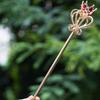Golden Alloy Fairy Wedding Scepter