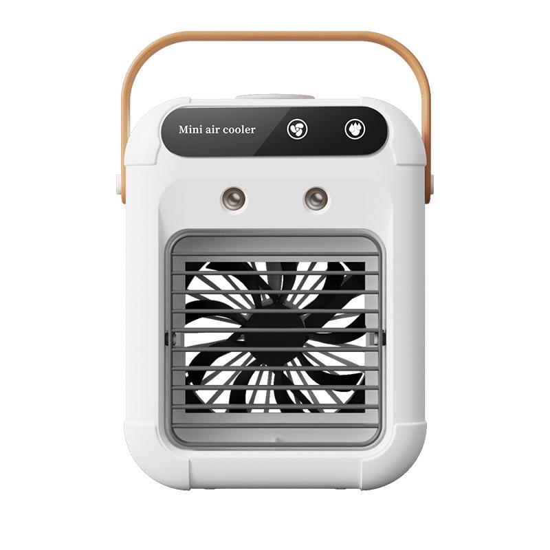 Portable USB Rechargeable Silent Air Cooler Fan for Dorm, Kitchen, and Classroom