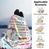 Granddaughter'S Love Blanket Personalized Name Blankets Soft And Comfortable Against The Skin Naps And The Office A Wonderful Gift For Friends Family
