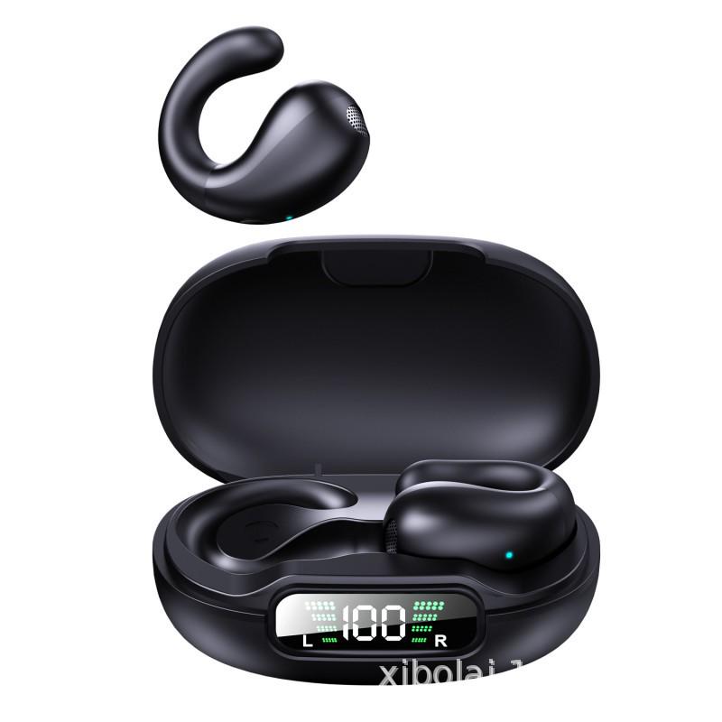 Q92 TWS Клипсовые Bluetooth-наушники: Спортивные, с шумоподавлением, не вставляющиеся в уши, высокое качество звука