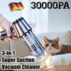 Новый оригинальный беспроводной мощный пылесос 30000pa Бесщеточный портативный мини-мощный пылесос для очистки домашнего автомобиля ручной фен