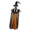 Подвесная анимированная говорящая ведьма на Хэллоуин для вечеринок во дворе, карнавала