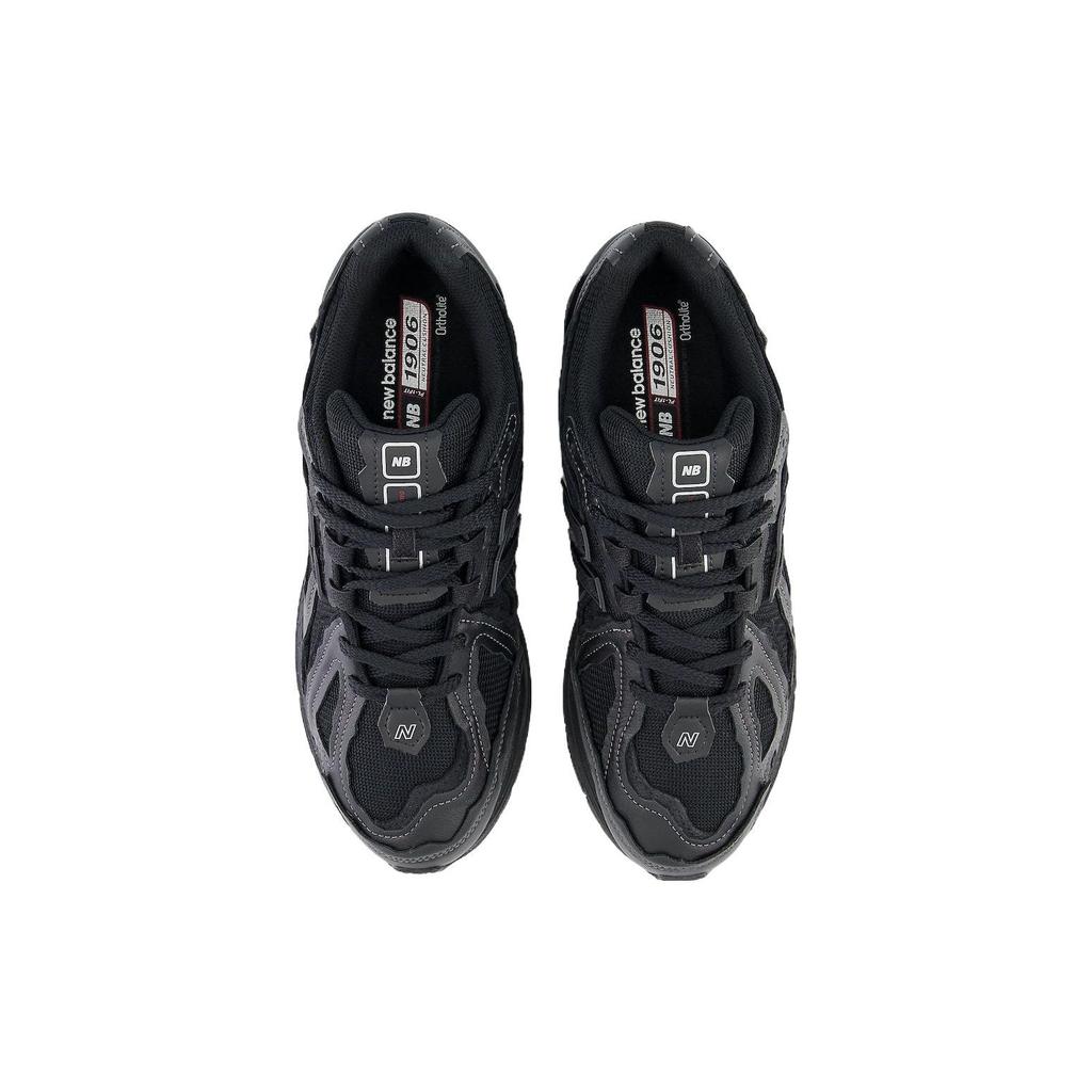 New Balance 1906D Protection Pack — кроссовки унисекс тройного черного цвета серебристо-металлик малиновый M1906DF