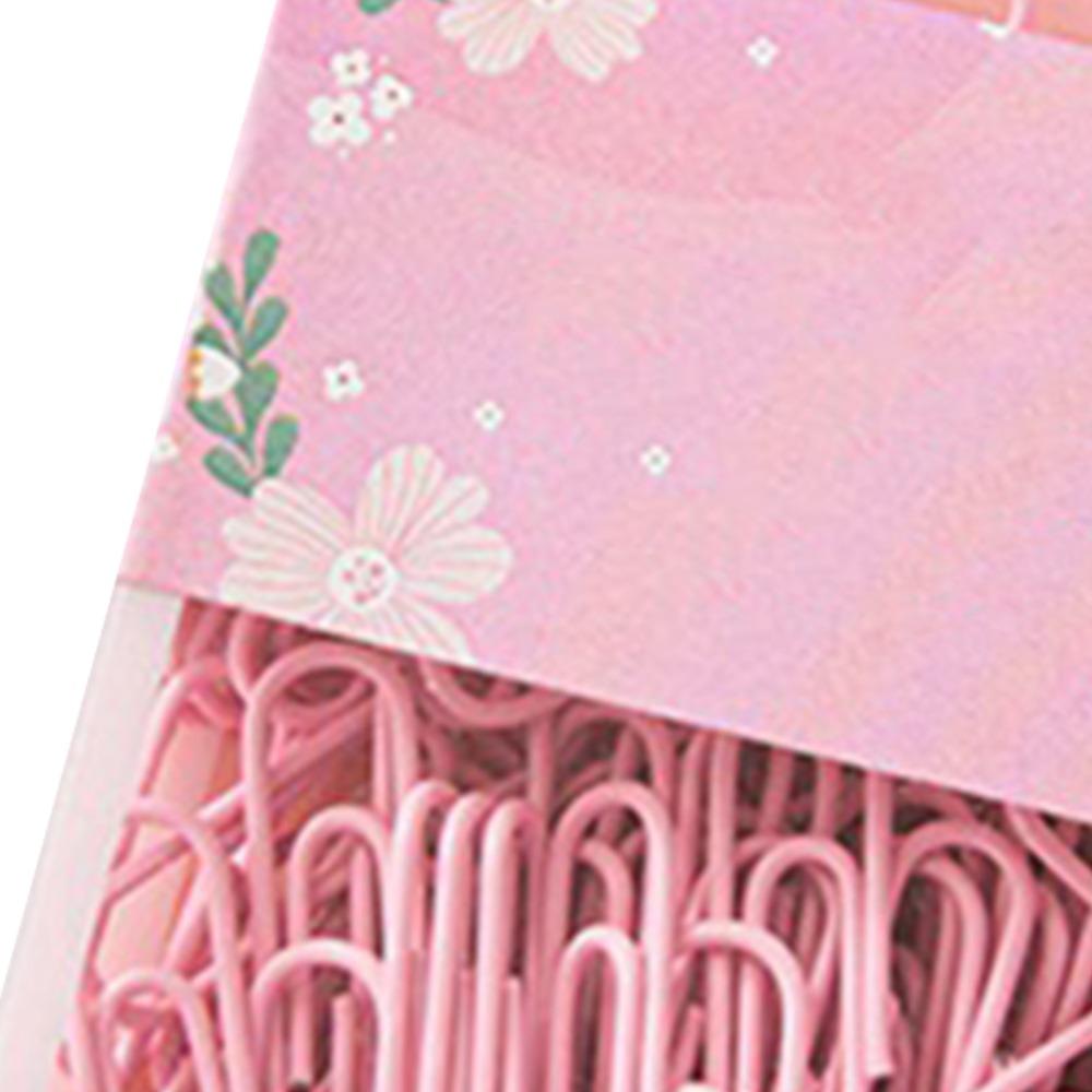 70 Pcs Pink/ Purple/ Green Small Paper Clips Vibrant Color Metal Paper Clips  Document Binding