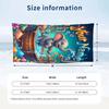 Elephant Theme Beach Towel Personalized Custom Name & Text Soft Quick Dry Beach Towel for Swimming Travel