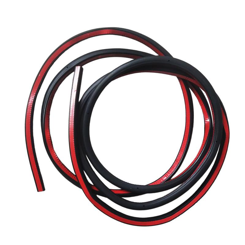 For Peugeot 508 Door Frame Seal Entry Sealing Strip Weatherstrip Rubber Seal Door Seal Strip