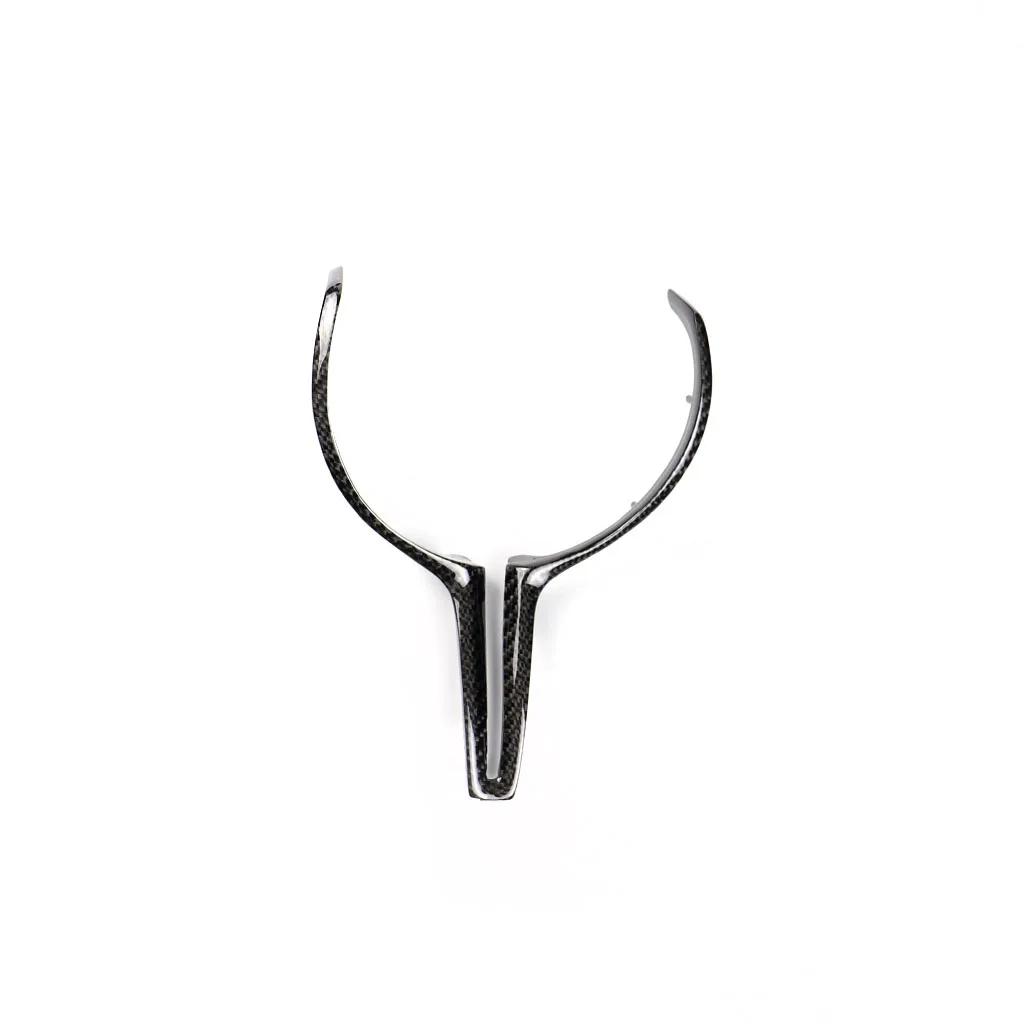 M Power Steering Wheel Covers Car Carbon Fiber M Sport Steering Wheel Trim for BMW M2 F87 M3 F80 M4 F82 M5 F10 M6 F06