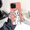 Кот-бойкиссер Для iPhone 17 Air 16 15 14 Plus 13 Mini 12 11 Pro Max Чехол для телефона 16E 7 Печать 8 SE Fundas Чехол Мягкий Coque 16 15 14