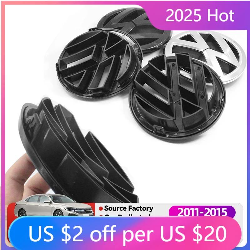 GOLF 4 5 6 7 Hot 2026 For VW VOLKSWAGEN Emblems 1Pc 56D853630C 135mm 113mm Volkswagen Car Logo Front Bonnet Hood Rear Tail Trunk
