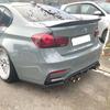 4 шт./лот Матовая насадка на глушитель из углеродного волокна для BMW M2 F8 M3 F80 M4 F82 M5 F10 M6 F12 M Performance Наконечник глушителя 70 мм