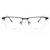 Semi Rimless Rectangle Matte Black Saver 908c Fashion Men Eyeglasses
