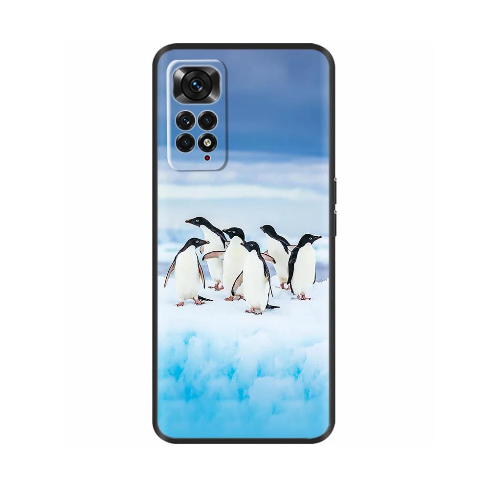 Чехол для Xiaomi Redmi Note 11 11S Мягкий Жидкий Силикон Мультяшная Крышка для Redmi Note11 Pro Plus Fundas Узорчатая Полная Защита