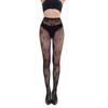 Halloween 2024 Black & White Rose Cross One-Piece Pantyhose - European & American Style