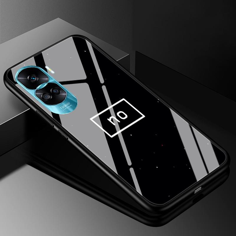 Закаленное Стекло Жесткий Чехол Для Honor 90 Lite 5G Чехол Мраморный Funda Coque Для Honor 90 Pro Honor90 90Lite 90Pro Чехлы Для Телефона Бампер