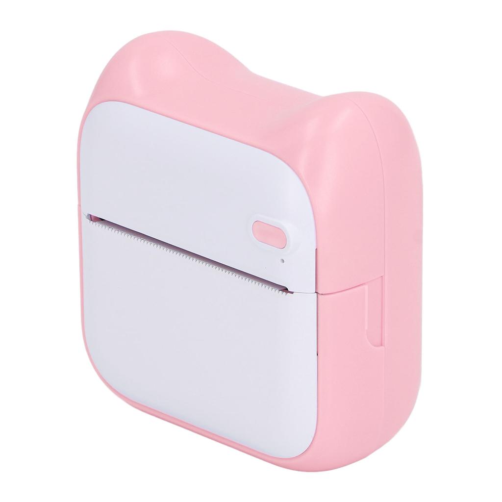 Мини-карманный принтер с 5 рулонами бумаги Bluetooth-принтер термопечатающая машина для фото этикеток