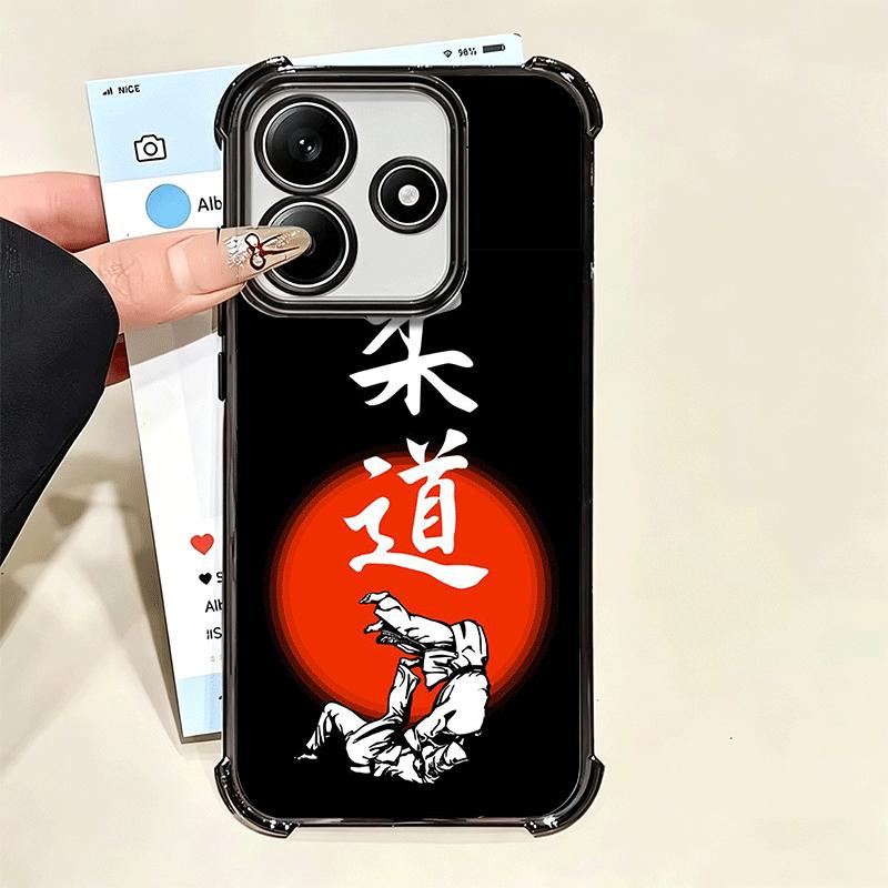 Чехол для телефона с бразильским покрытием Judo Jiu Jitsu BJJ для Xiaomi Poco X5 X6 X7 X8 Pro Max F8 Ultra F7 M8 M7 M5S Redmi 15C 15 14C 13C 1