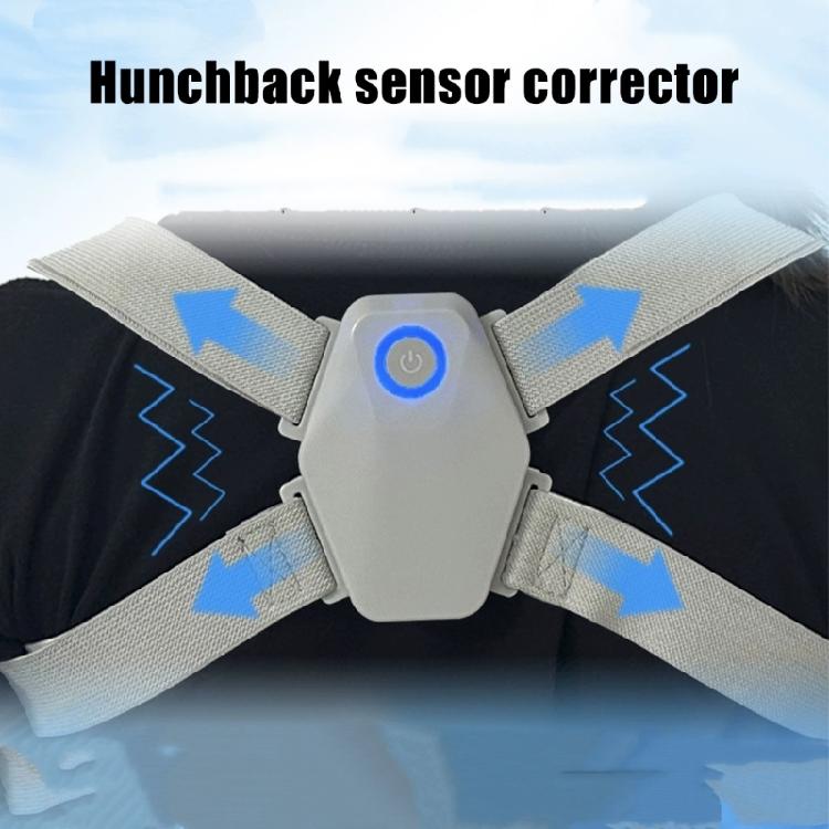 Корректоры осанки с регулируемой интенсивностью вибрации, тонкий дизайн из протеиновой кожи, поддержка спины для подростков и взрослых