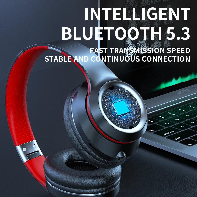Новейшие беспроводные наушники Shoumi Bluetooth Наушники Большие Наушники Шлемы с Микрофоном Поддержка TF-карты Mp3 Плеер Экран дисплея