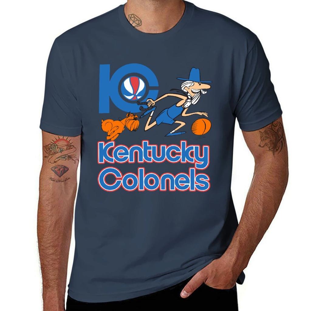 Футболка Kentucky Colonels Модная графическая футболка для унисекс