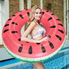 1 Pc Watermelon Swimming Hoop Underarm Hoop Inflatable Floating Hoop Pvc Thickened Swimming Hoop, Suitable For Pool Beach