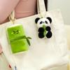 Panda Plush Bamboo Keychain Cute Stuffed Animal Backpack Pendant Gift Birthday