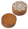IBA Indianbeautifulart Текстильный печатный блок Мандала, вырезанный вручную деревянный штамп, печатный деревянный блок, текстильный штамп для тканевых гончарных блоков - 2,5