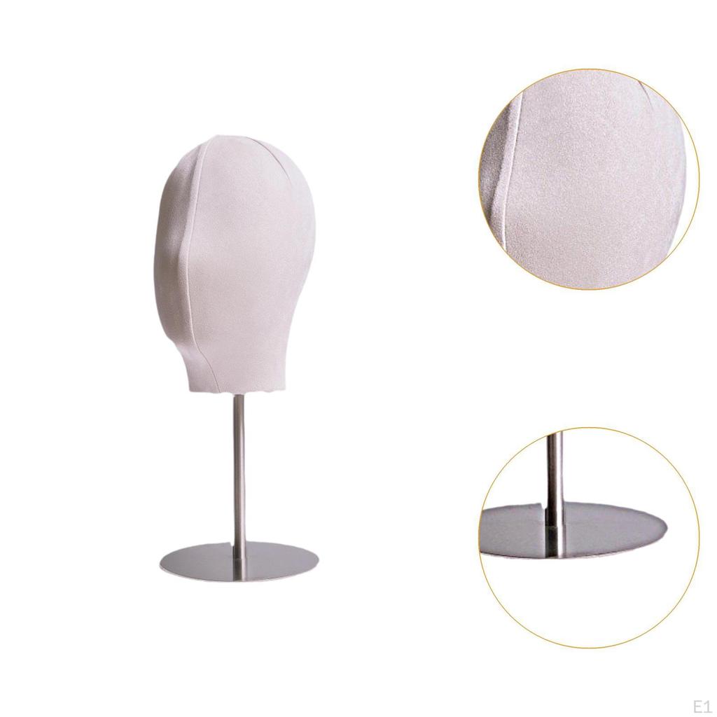 Hat Display Rack Caps Holder Female Mannequin Head Wig Stand for Home Making