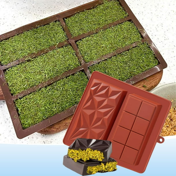 Silicone chocolate molds, chocolate bar molds, deep chocolate molds