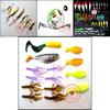 Bionic Fish Bait Pack For Night Lure Fishing With Lightup Soft Lures For Sport Fishermen