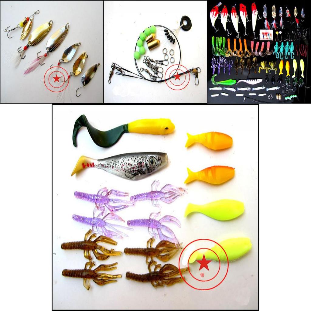 Bionic Fish Bait Pack For Night Lure Fishing With Lightup Soft Lures For Sport Fishermen