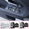 4pcs Car Window Lift Switch Button Control Panel Frame Cover Trim For Land Rover Range Rover Evoque 2012-2018 Interior