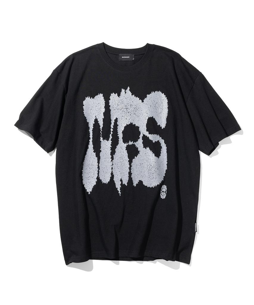 MASSNOUN Mas Logo Short Sleeve T-Shirt Msits001-Bk