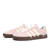Adidas VL COURT 2.0 Butter Meowth Slip Resistant Abrasion Resistant Low top Skateboard Shoes Unisex Pink HQ1802(Team2259-)