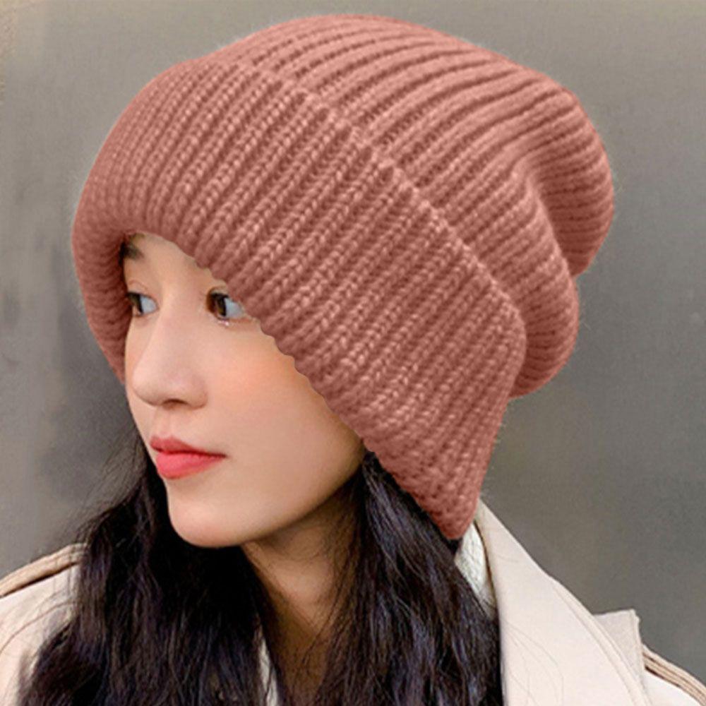 Ladies Casual Cap Woman/Men Knitted Beanies Female Beanie Caps Warmer Bonnet Winter Autumn Hats