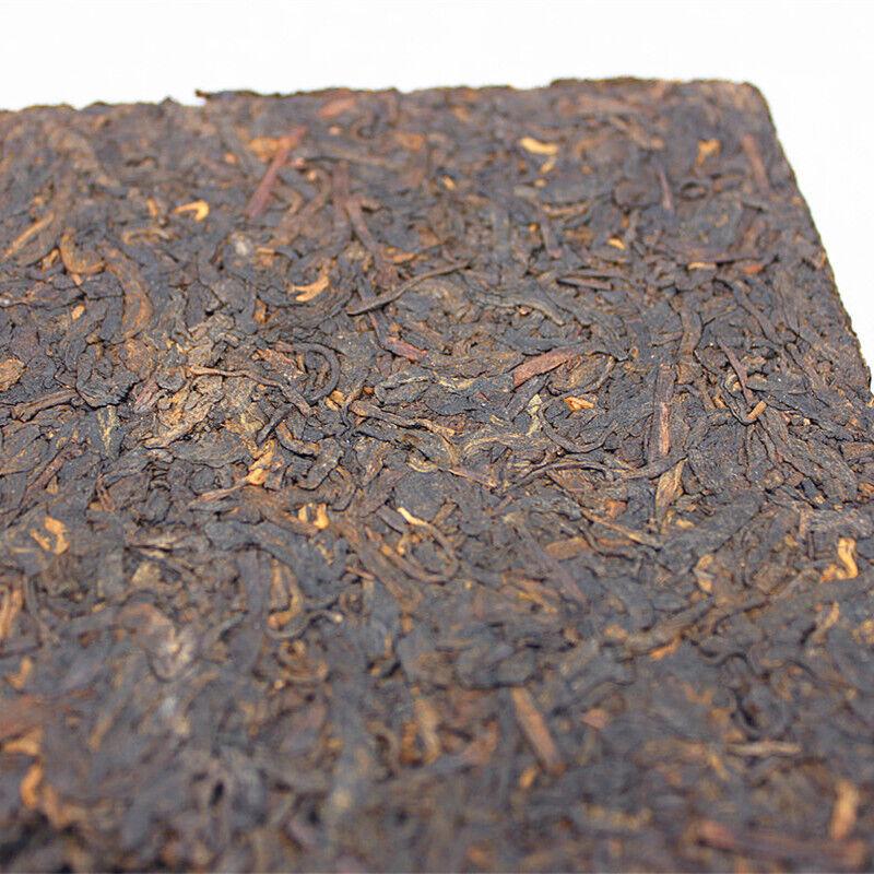 Yunnan Pu'er Tea Camphor Palace Tea Brick 250g Ripe Tea Menghai Palace Brick