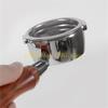 L8RE 58MM Бездонный портафильтр для кофе Ручка-корзина кофейного фильтра из алюминиевого сплава
