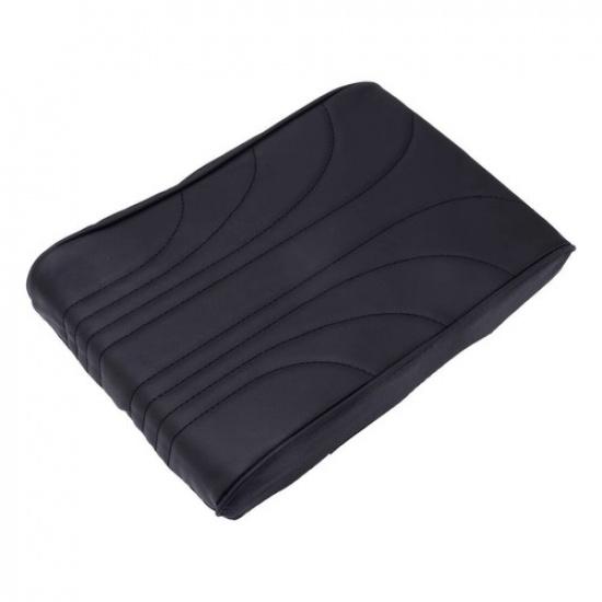 Universal Car Armrest Cover Arm Rest Cushion Center Console Pad Protector Black