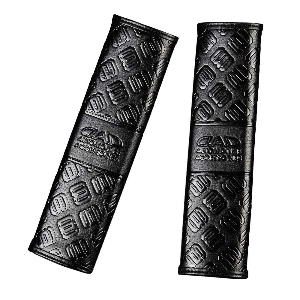 GARSON DAD Накладка на ремень безопасности Тип Монограмма Кожа Черный HA499-01 D.A.D