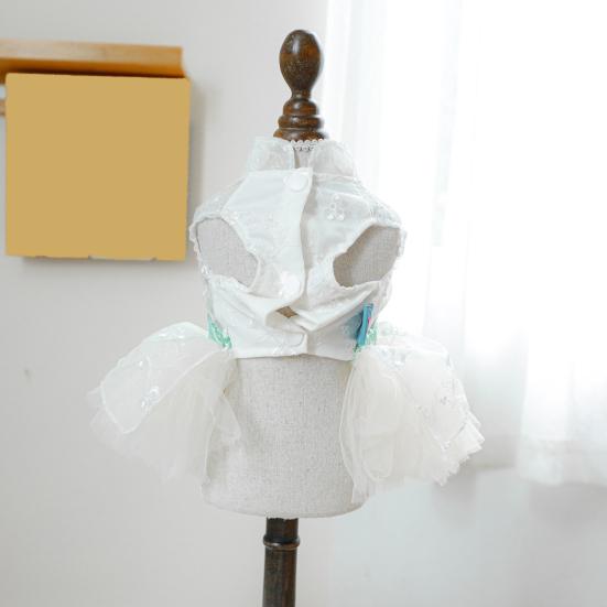 Yousheng Dog Blingbling Princess Dress Puppy Lace Camisol Skirt Sweet Pet Dress Up Costume Dress Up Dress для Хэллоуина, Рождества, Дня рождения