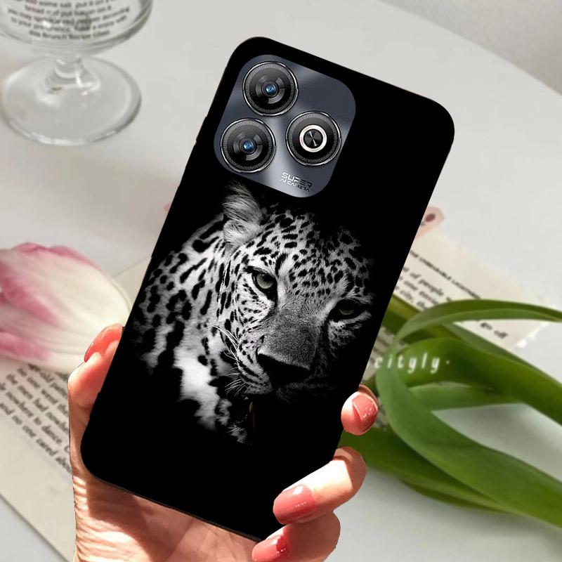 Для ZTE Blade V60 Smart 4G Чехол Крутой Волк Лев Роскошный Силиконовый Мягкий ТПУ Чехол для Телефона Для ZTE Blade A75 4G V60Smart Fundas Shell
