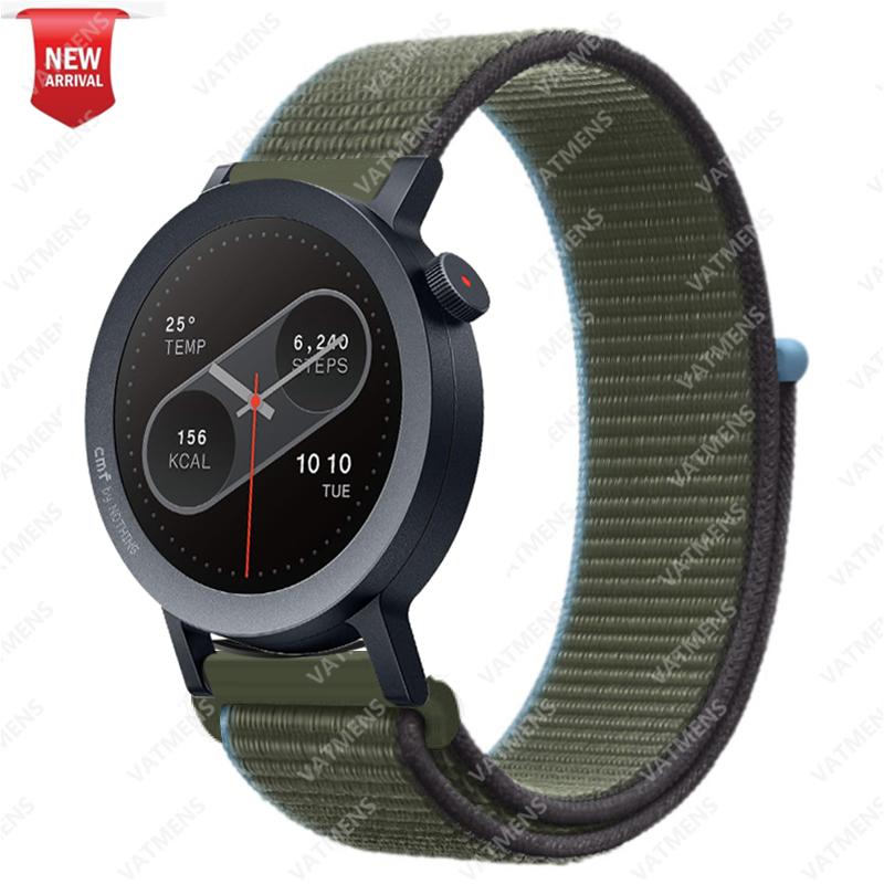 Ремешок для смарт-часов CMF Watch Pro 2, сменный браслет, нейлоновый спортивный ремешок-петля, ремешок для CMF Watch Pro 2