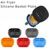 2024 New Air Fryer Tray Oven Baking Tray Pizza Fried Chicken Baking Tool Reusable Liner Easy To Clean Airfryer Silicone Basket