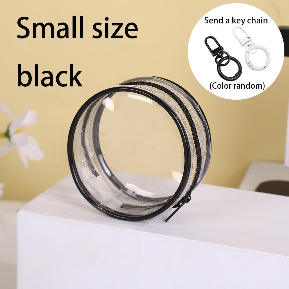 6-8cm Mini Figure Display Case | Clear PVC Protective Pouch ideal for Dolls/Collectibles | Anti-Scratch Travel Size Hanging Organizer Bag